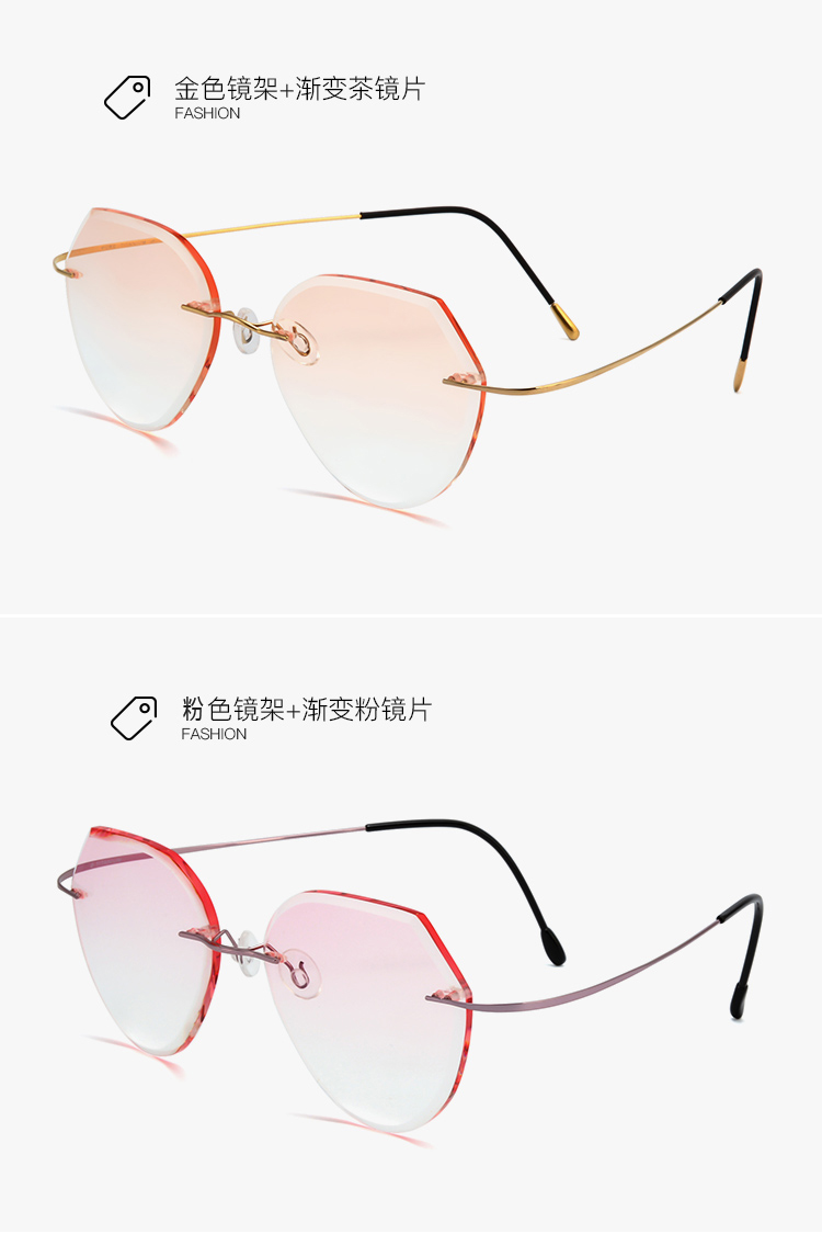 Montures de lunettes en Titane pur - Ref 3138967 Image 15
