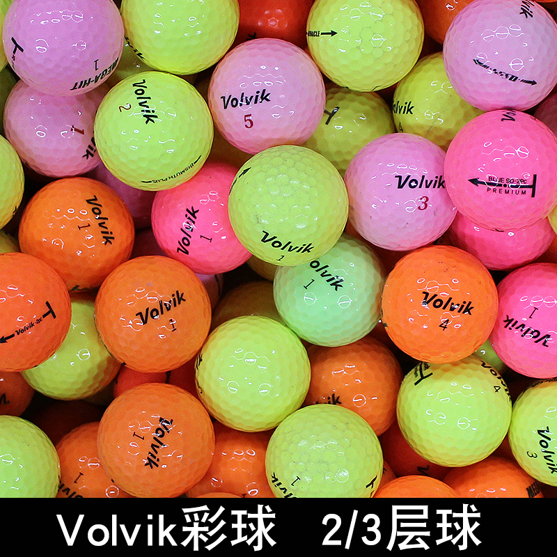 Volvik Golf Double - layer 3 - layer finish ball used golf ball
