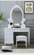 Dresser European-style Type Economy Princess Makeup Desk Modern Minima Mini Makeup Desk Bedroom small family Type of makeup Makeup Cabinet