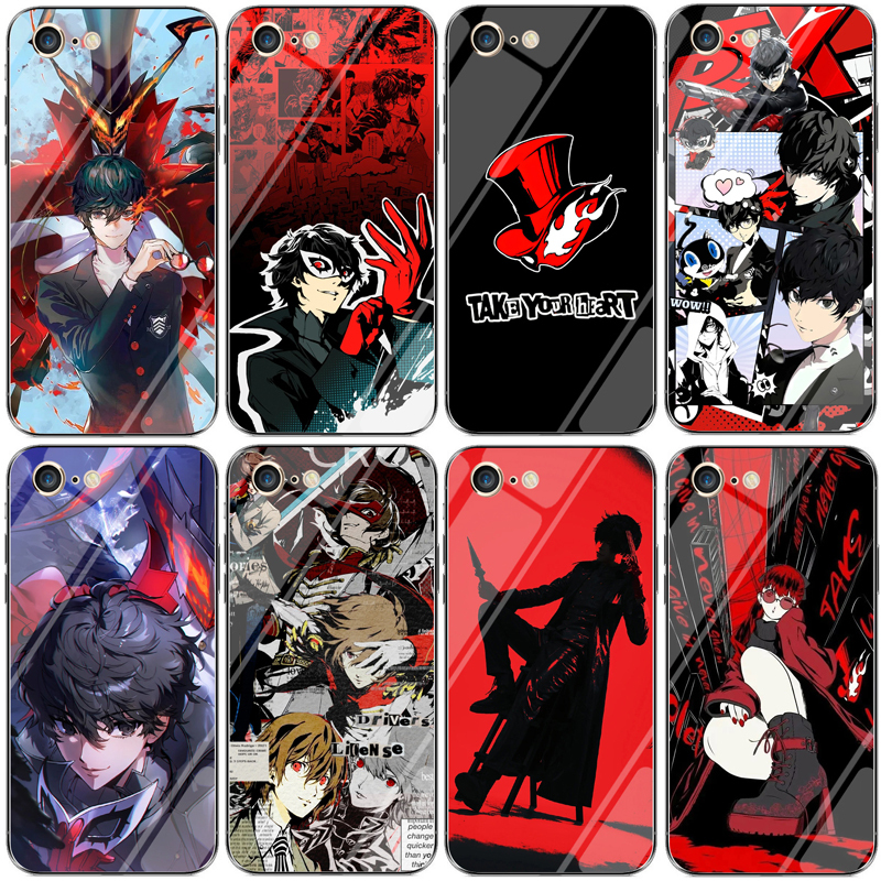 Any Model of Persona 5 Phone Case Is Suitable for Oppo, Apple, Vivo, Xiaomi iPhone Huawei, Redmi, Honor, Black Shark, Oneplus, Samsung, Red Magic, Google, Infinix, Transsion Protective Cases