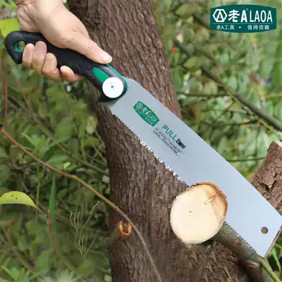 Old a SK5 woodworking saw hand saw waistline saw handmade garden saw cutting wood hand plate knife