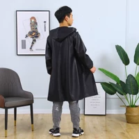 Черная длинная шапка