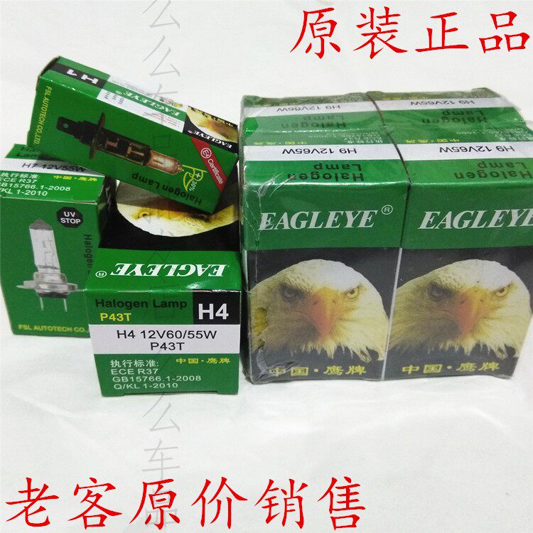 The original Foshan Clay Hawk Automotive Light Bubble H1 H3 H4 H7 H8 H9 H119005 9006