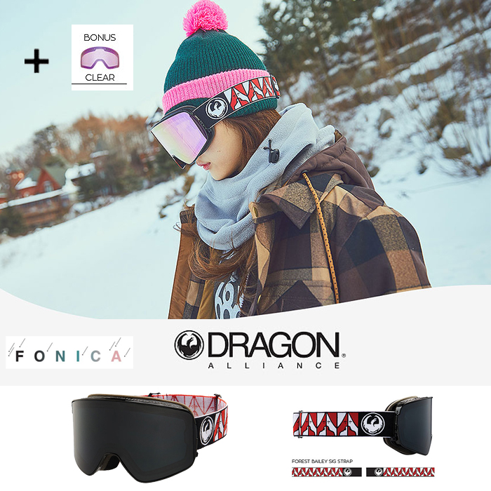 Send lenses] DRAGON1718 Korea Ski mirror for men and women shows face Little Asian Ski Suit 4