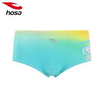 Authentic Hosa Youth Male Adult Small Square-Leg and Large Triangle Swim Trunks for Training and Competition Swimwear 2212410