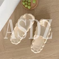 Slippers womens summer outdoor wear fashion personality 2021 Baotou creative wild trend Indoor cool slippers womens shoes non-slip