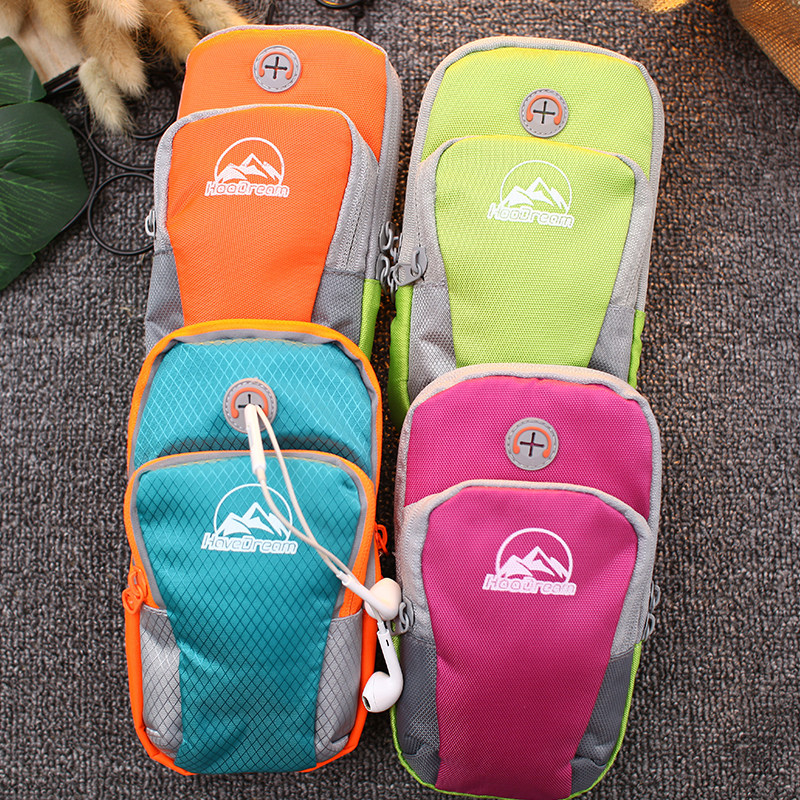 103 mobile phone arm cover Waterproof multi-function night run reflective large outdoor running sports arm cover unisex