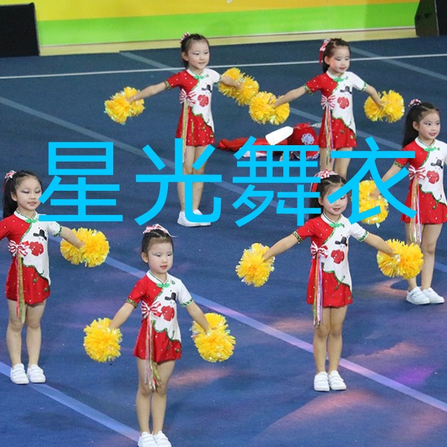Custom-made children's gymnastics competition clothing children's basic gymnastics competition aerobics competition clothing cheerleading clothing