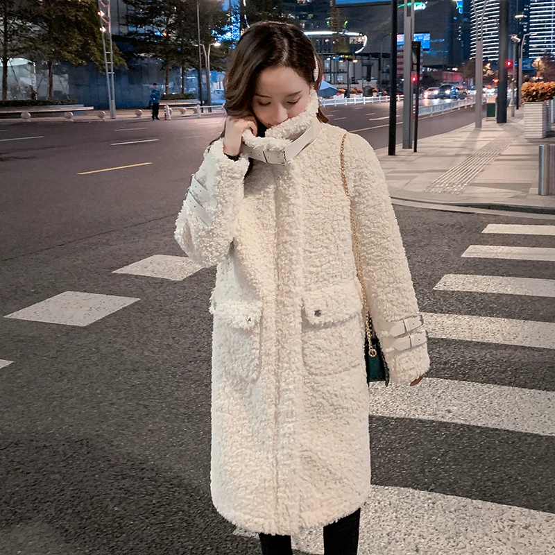 Tmall, South Korean goods, velvet jacket, woolen coat, loose fit, increased thickness