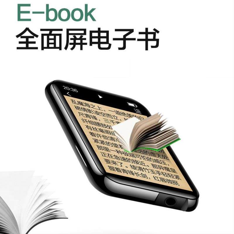 mp3 Bluetooth small e-book reader Portable mini small full-screen student touch screen to see novels