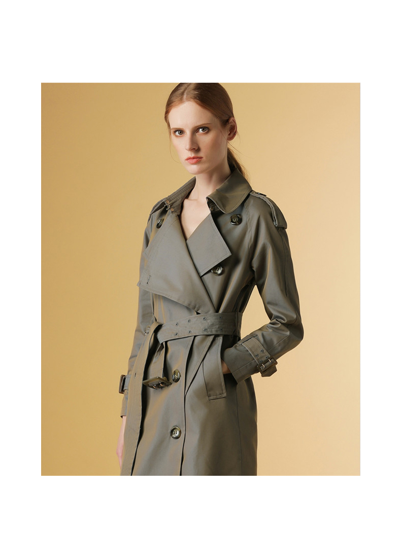 Trench pour femme en Coton - Ref 3227844 Image 18