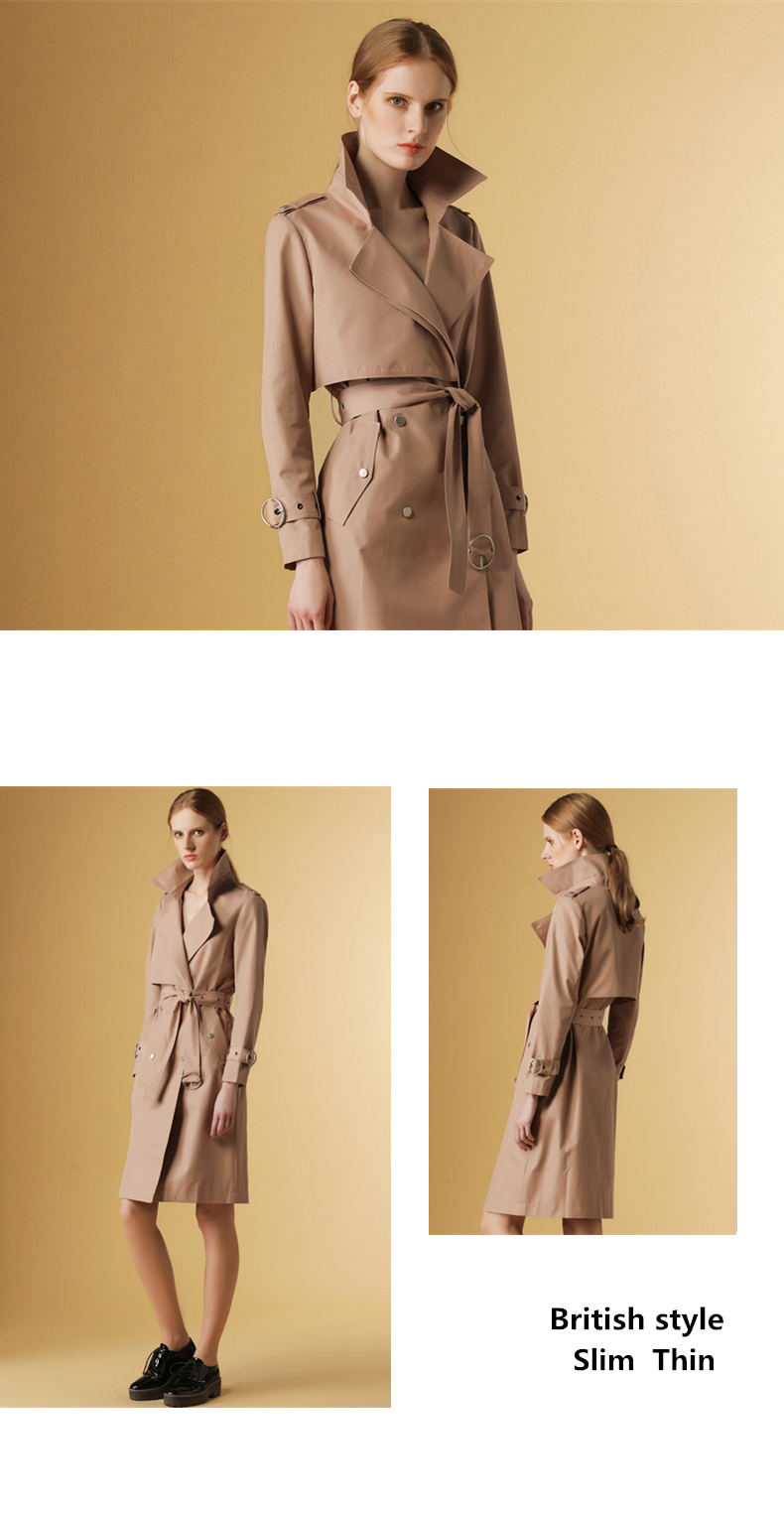 Trench pour femme en Coton - Ref 3227437 Image 15