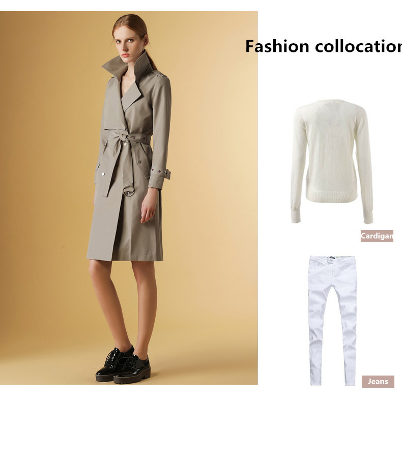 Trench pour femme en Coton - Ref 3227437 Image 21
