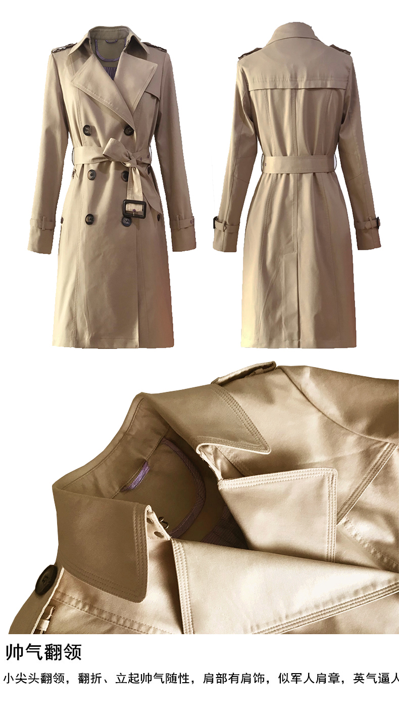 Trench pour femme en Coton - Ref 3227458 Image 25