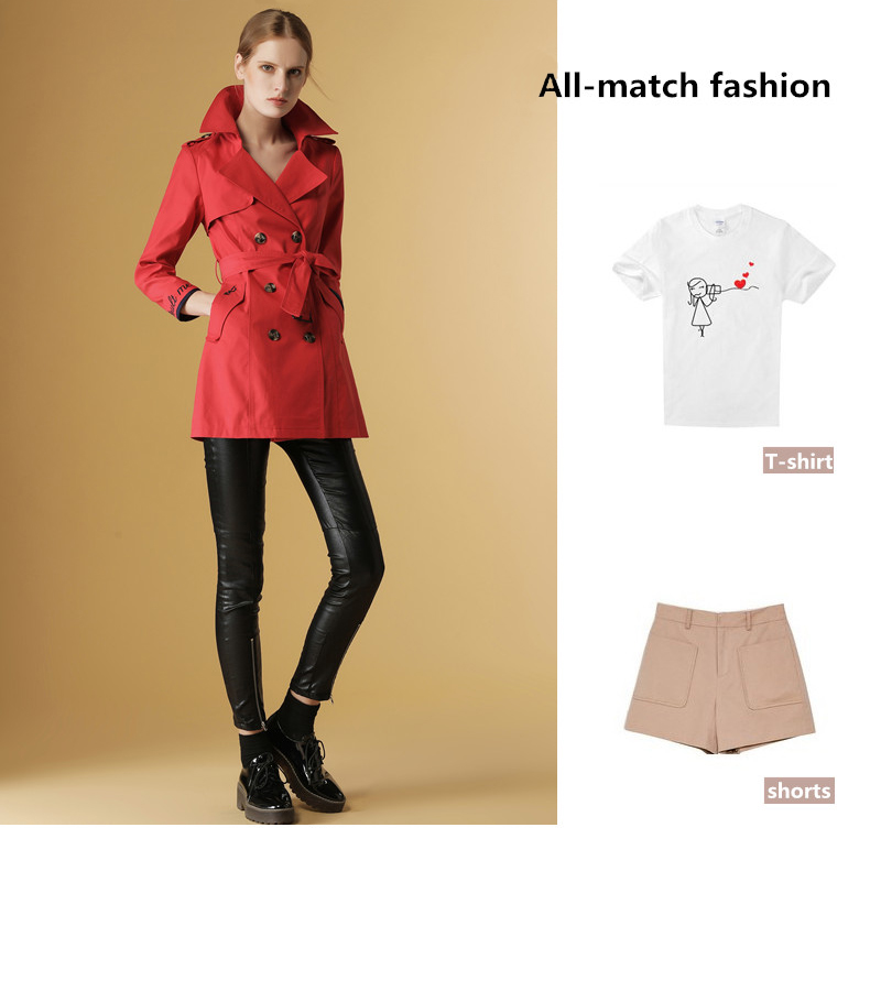 Trench pour femme en Coton - Ref 3226508 Image 18