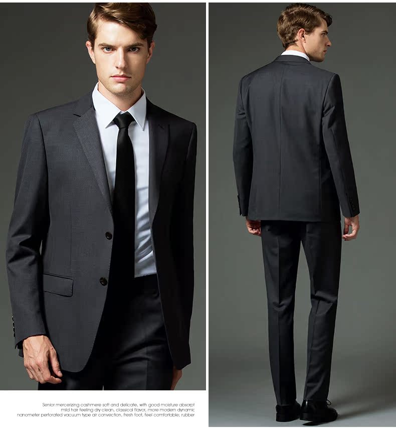Costume homme en laine pour automne - Ref 1570826 Image 29