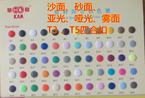 Hualian T5 12 4mm environmental protection plastic frosted matte sand surface four-fit button dark button snap button 1000 set