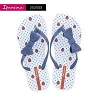 Ipanema Tide, пляжные модные сланцы, нескользящие мюли с бантиком, с перемычкой между пальцами, подходят для носки на улице, мягкая подошва