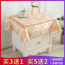 Household cloth Bedside table cover cover cloth dust cover TV refrigerator printer Small tablecloth multi-purpose universal cover towel