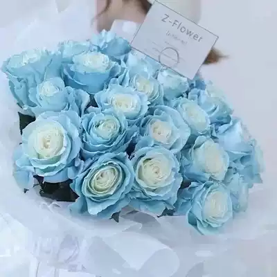 Ecuador imported colorful roses National Courier gift home flower arrangement flowers