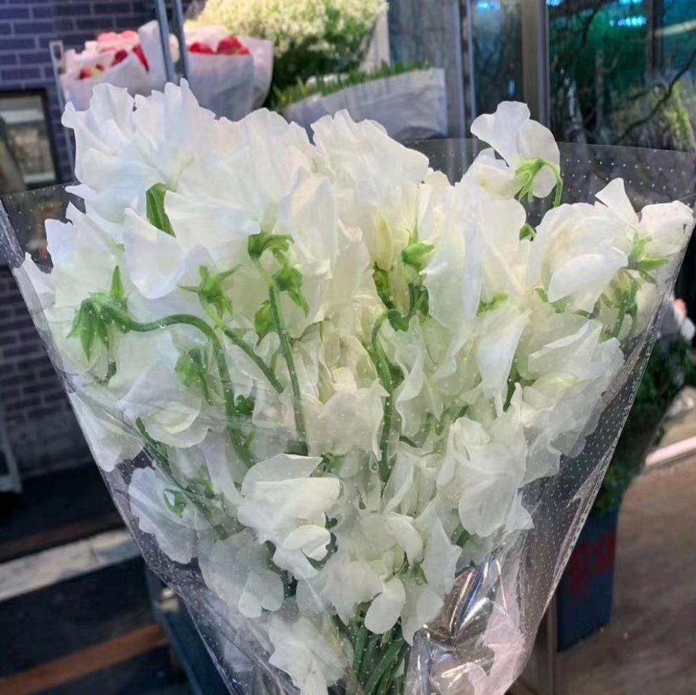 Chanting selected imported flower materials Japanese scented pea flower Family flower arrangement lover send gifts Shunfeng Shipping