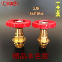 Brass colour PPR shut-off valve core pure copper valve core 25 boutique brass valve core PPR valve core PE stop valve core