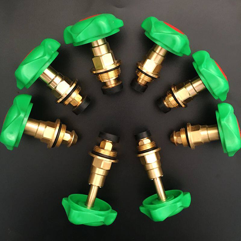 PPR stop valve core boutique pure copper dn20 25 bottom tapered lengthened rod sub-valve core natural color double seal-Taobao