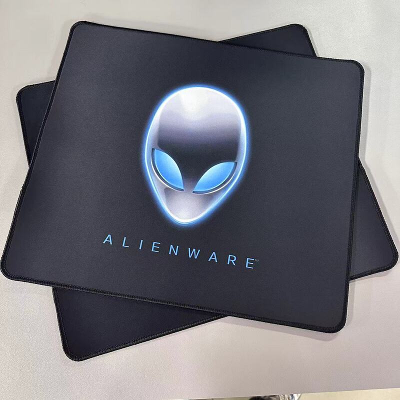 4045 Square Alien Logo Mouse Pad for Men, E-Sports Gaming Keyboard, Internet Cafe Triangle Hakimi Desk Mat, Non-Slip 4045 Square Alien Logo Mouse Pad for Men, E-Sports Gaming Keyboard, Internet Cafe Triangle Hakimi Desk Mat, Non-Slip