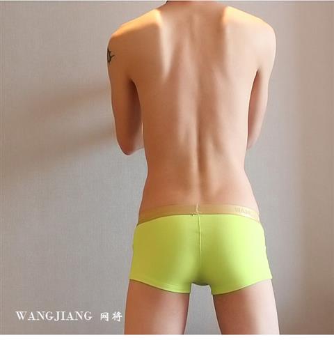 Quần lót nam cotton boxer eo thấp Hàn Quốc gợi cảm cotton boxer thanh niên mùa hè thoáng khí quần đầu quần lót su