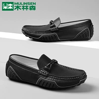 木林森 Официальный флагманский магазин подлинная кожаная бобовая обувь