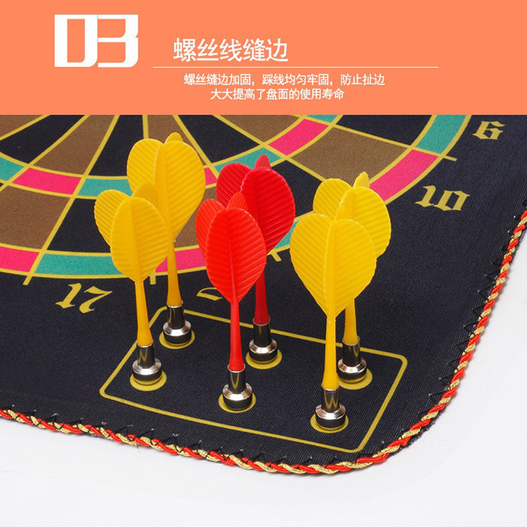 Phi tiêu đặt phi tiêu từ nhà hai bên phi tiêu lớn mục tiêu an toàn nam châm đồ chơi trẻ em - Darts / Table football / Giải trí trong nhà bảng phi tiêu gỗ	