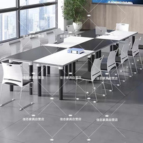 Children Tutoring Class Early Teaching Table Composition Elementary School Students Painting Fine Arts Class Table And Chairs Office Meeting Free Splicing Pei