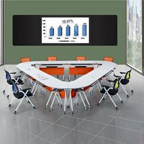 Composition Splicing Table Mobile Table Multiperson Meeting Table Six Training Table Multifunction Folding Meeting Table Training Table