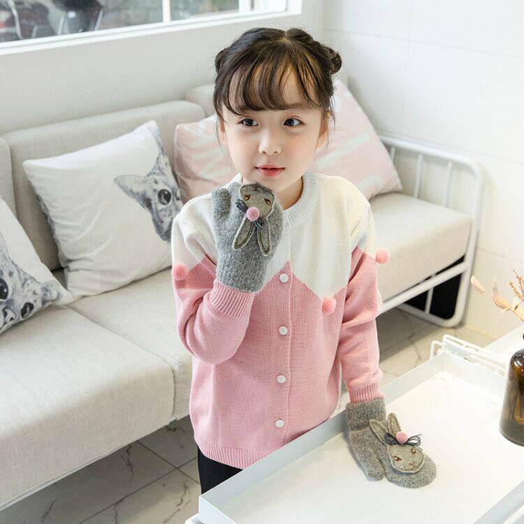 Детские зимние удерживающие тепло милые демисезонные перчатки для мальчиков 