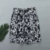 Mùa hè quần short cotton cotton đồ ngủ giản dị quần rayon phần mỏng cộng với chất béo XL lỏng điều hòa quần nhà - Quần tây