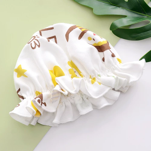 Детская летняя тонкая хлопковая шапка