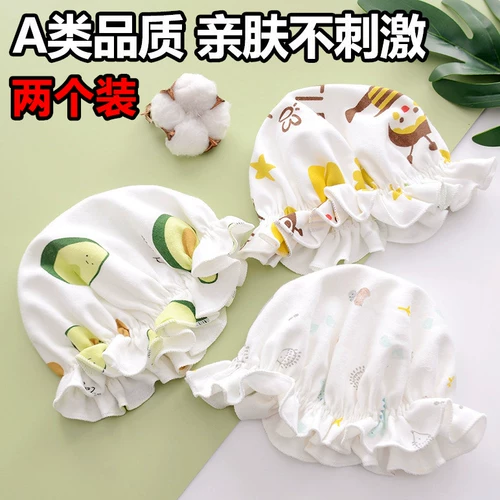 Детская летняя тонкая хлопковая шапка