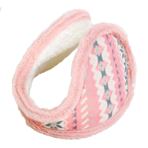 Childrens earmuffs girls winter plush warm outdoor riding windproof and coldproof earmuffs ear protection bags thickened velvet ear warmers