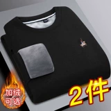 Осенний трикотажный утепленный свитер, приятный телу трендовый лонгслив, высокий воротник