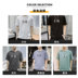 Mùa hè đàn ông mới của Hàn Quốc phiên bản của các môn thể thao T-shirt triều ngắn tay nhanh khô in thẻ nam nửa tay áo edder đáy T-shirt 