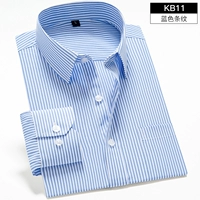 (Длинные рукава) Голубые полосы