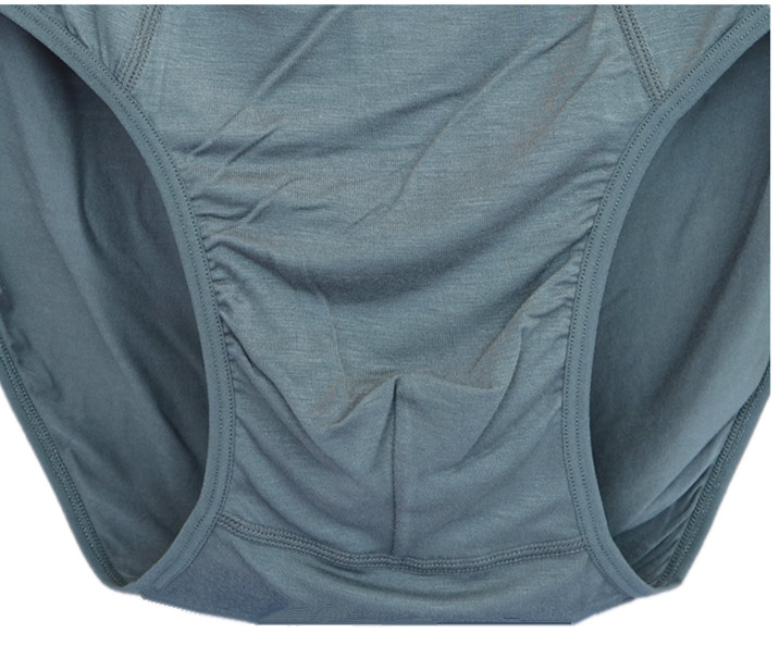 Ông béo siêu béo cộng với sợi than tre XL cuộc sống nam giới quần áo màu đỏ tam giác quần lót nam