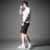 SXF Sheng Xifan công cụ quần short nam Tide thương hiệu slim năm quần xu hướng mùa hè nhiều túi mỏng phần quần đi biển - Quần short quan kaki nam Quần short