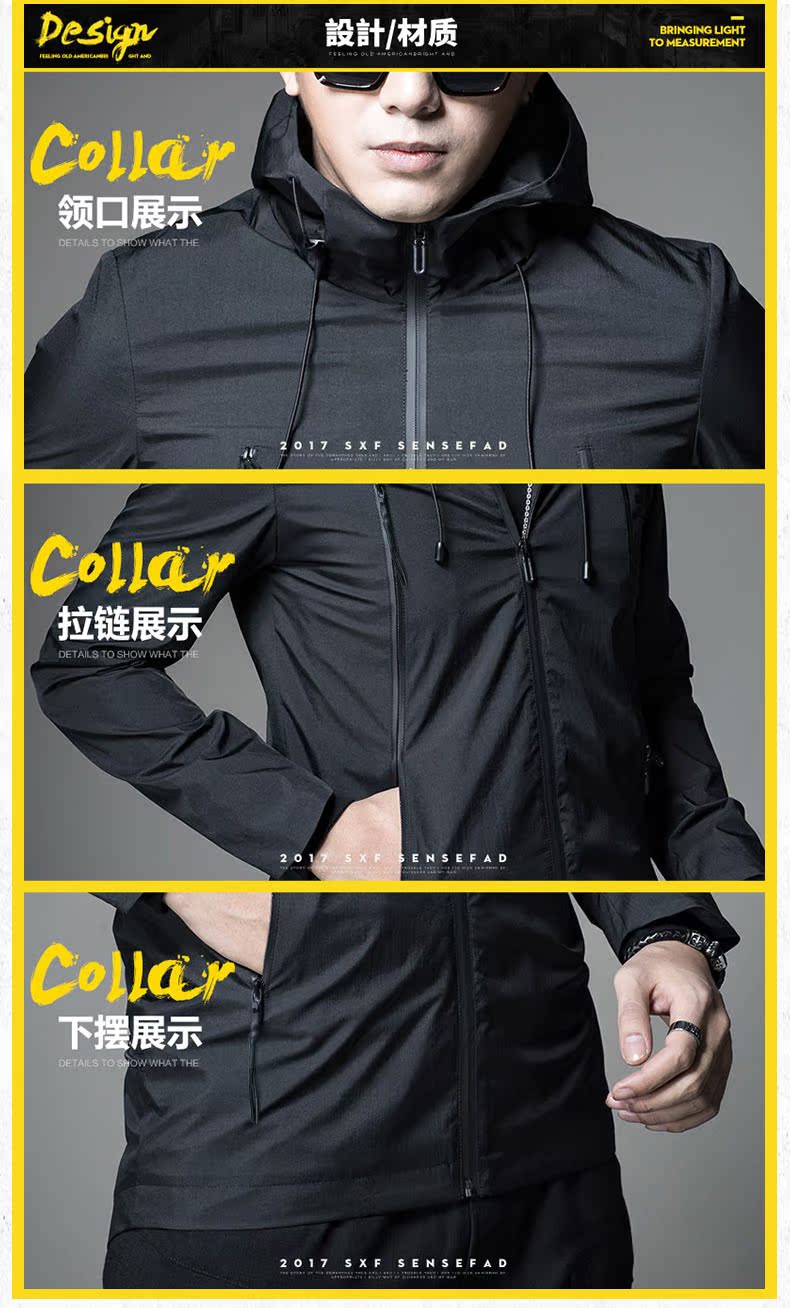 Blouson homme SENSEFAD    manches longues en Nylon - Ref 3118424 Image 26