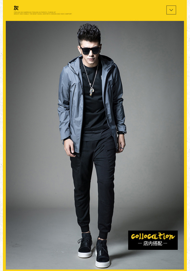 Blouson homme SENSEFAD    manches longues en Nylon - Ref 3118424 Image 19