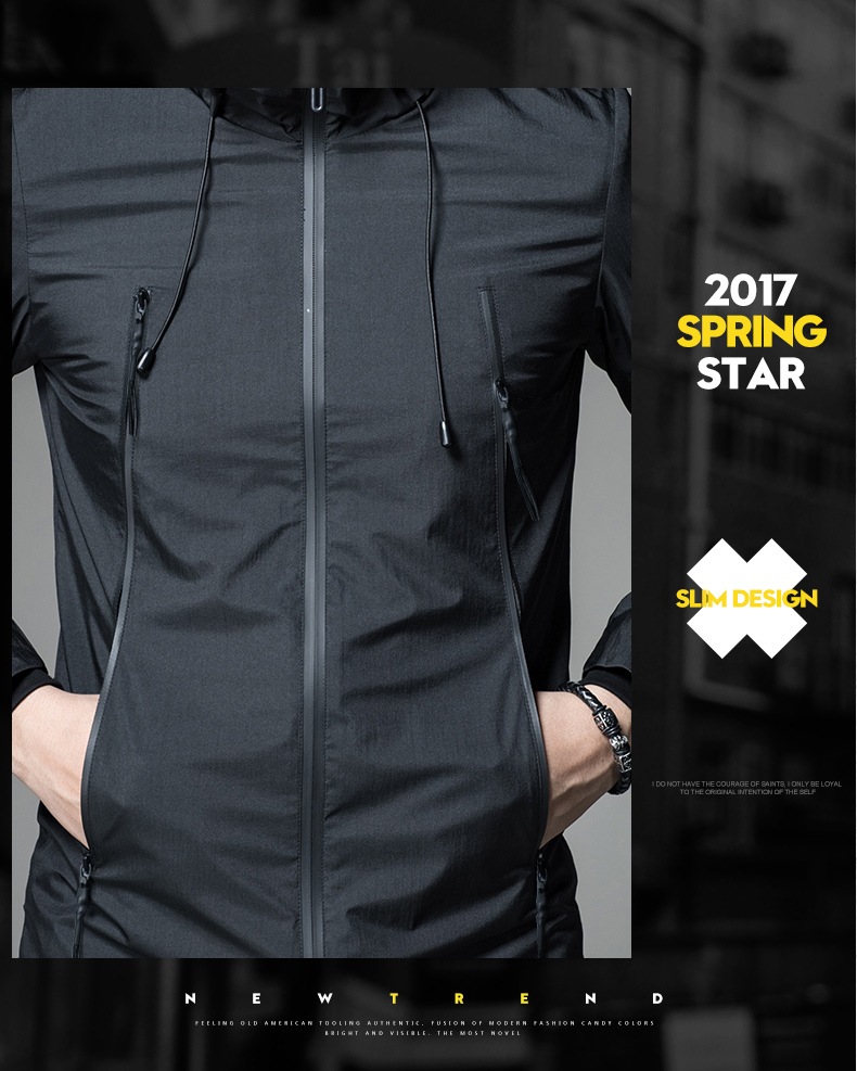 Blouson homme SENSEFAD    manches longues en Nylon - Ref 3118424 Image 9