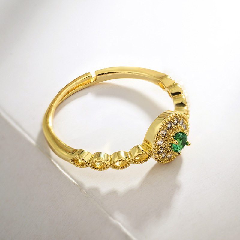 Bague Femme      en Alliage argent plaque plaque or - Ref 3087671 Image 3