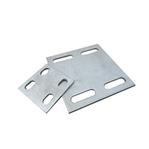 Cold-galvanized embedded parts embedded steel sheet galvanized iron plate galvanized sheet curtain wall accessories connecting plate rectangular plate