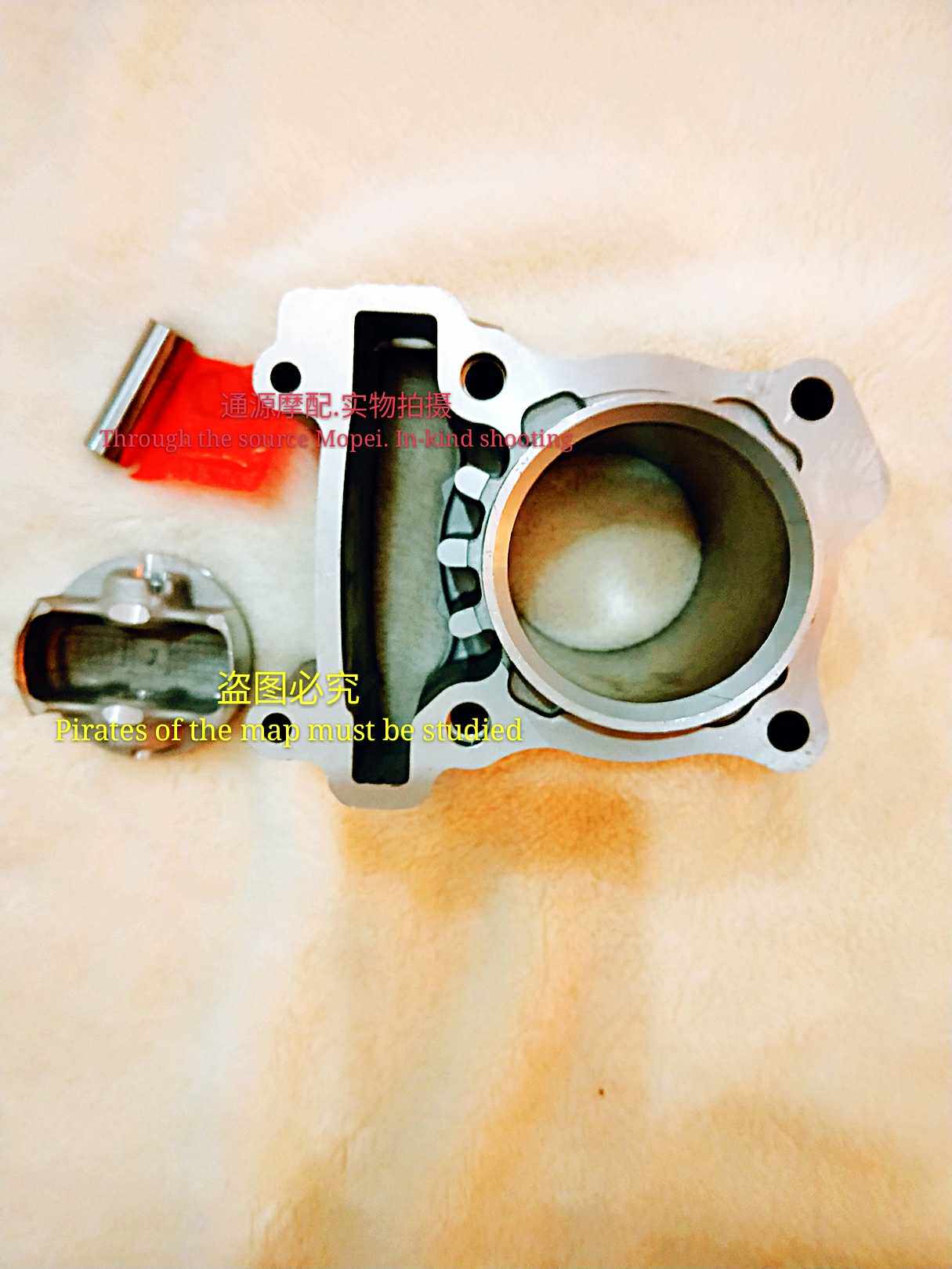 Construction of a cylinder piston ring valve oil seal in 150-31 unbounded king cylinder body