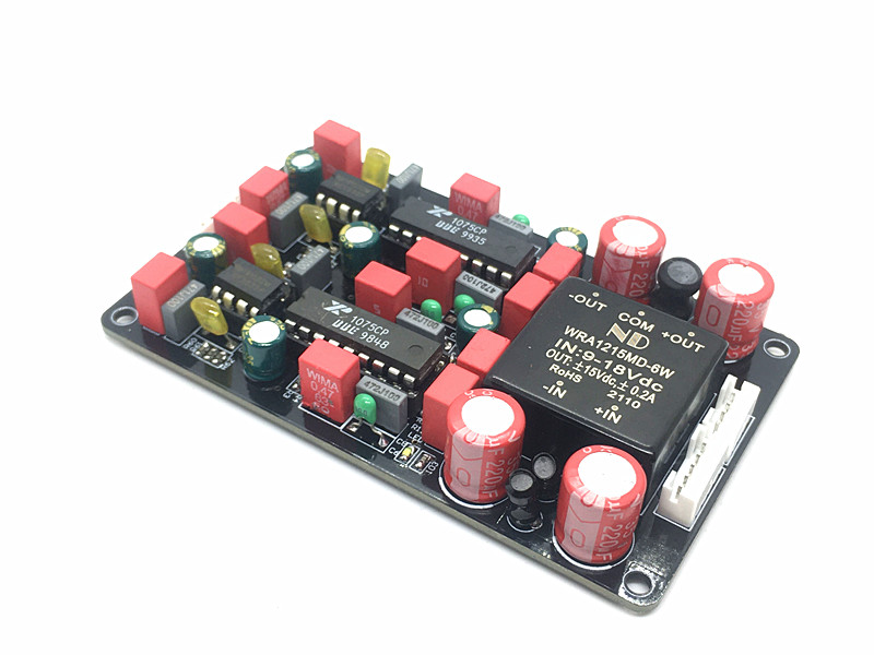 Car audio host changed to RCA pre-amp car navigation low-level BBE sound exciter op-amp board